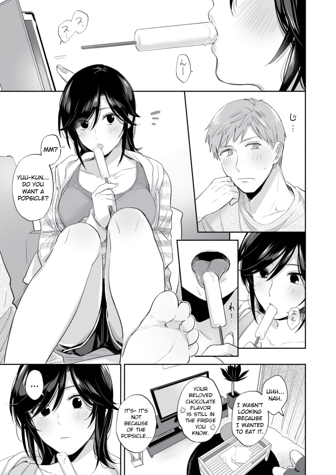 Hentai Manga Comic-I Want To Corrupt His Fetishes When I Get An Opening-Read-42